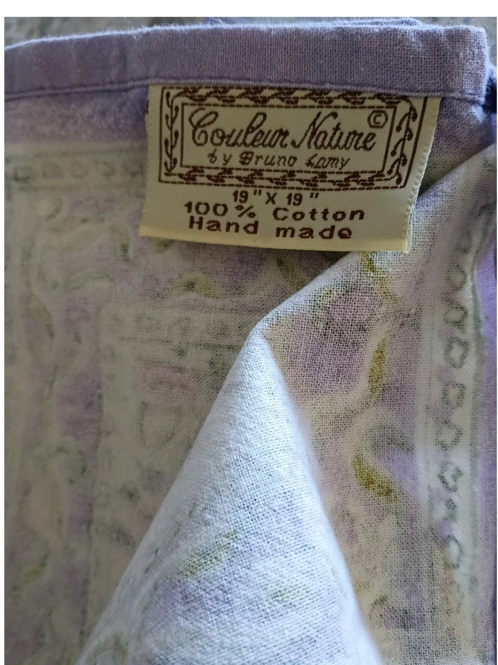 Hand Painted French Country  Cottagecore  Shabby Chic Tea Party Deco  Napkins 6